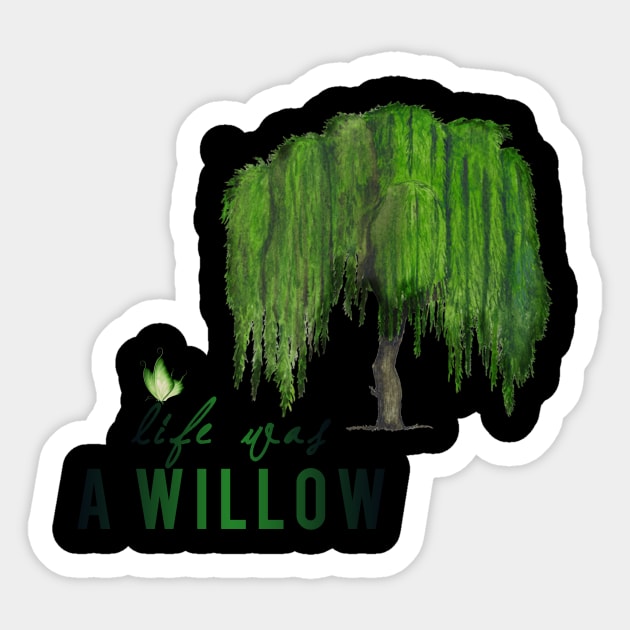 willow Sticker by starship